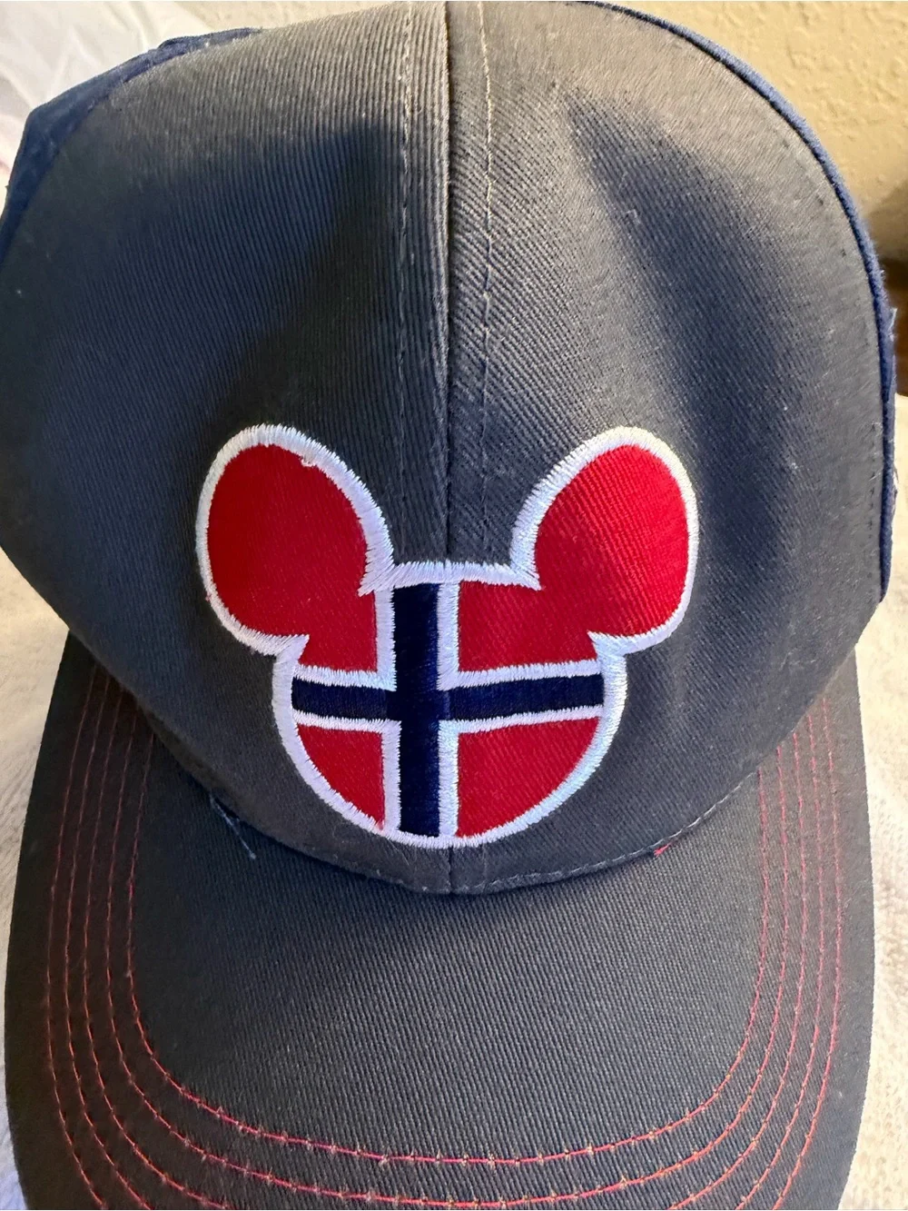 Disney Epcot Norway “Norge” Mickey Cap Hat
